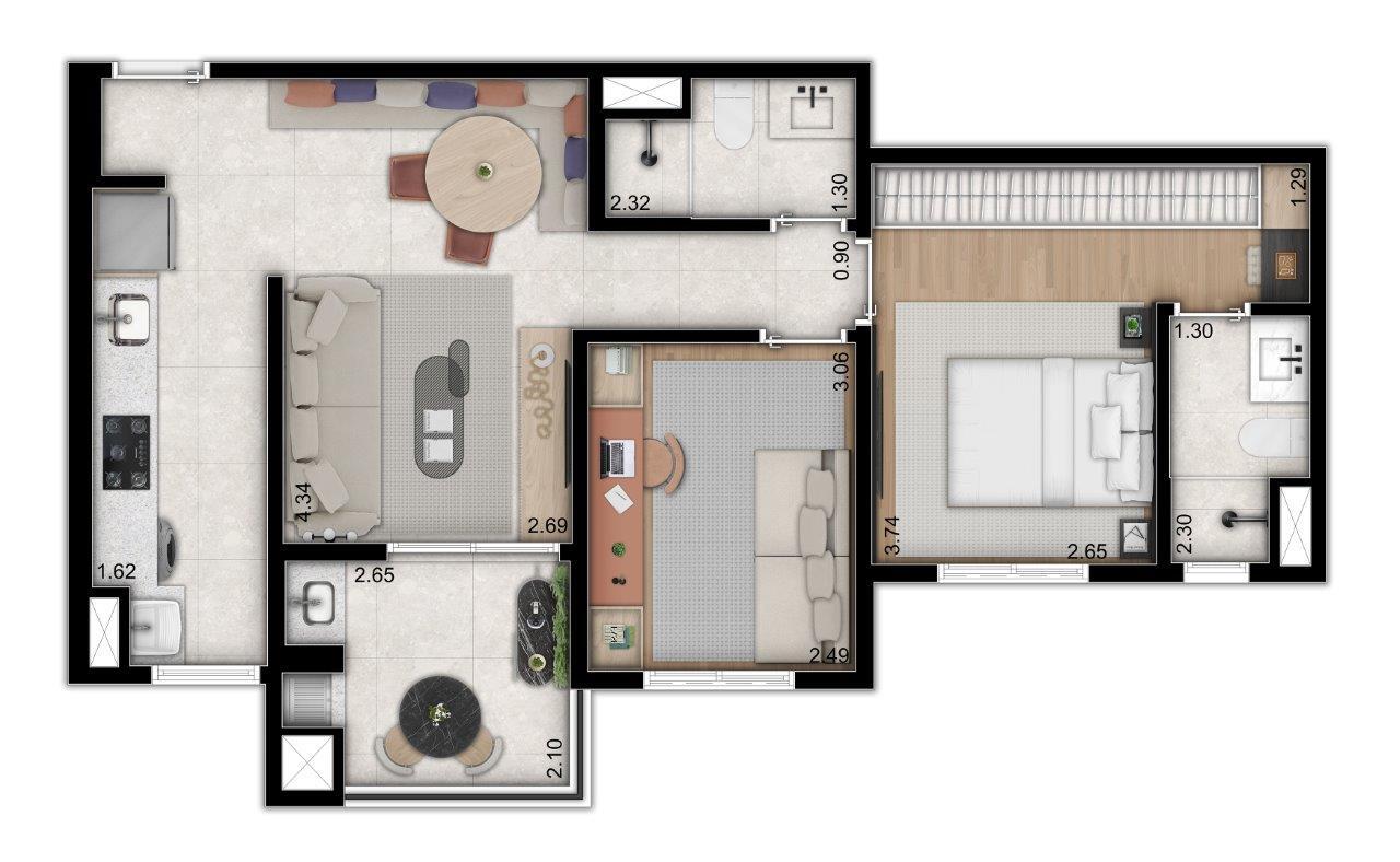 Reserva Perfetto - Stan SP Interior