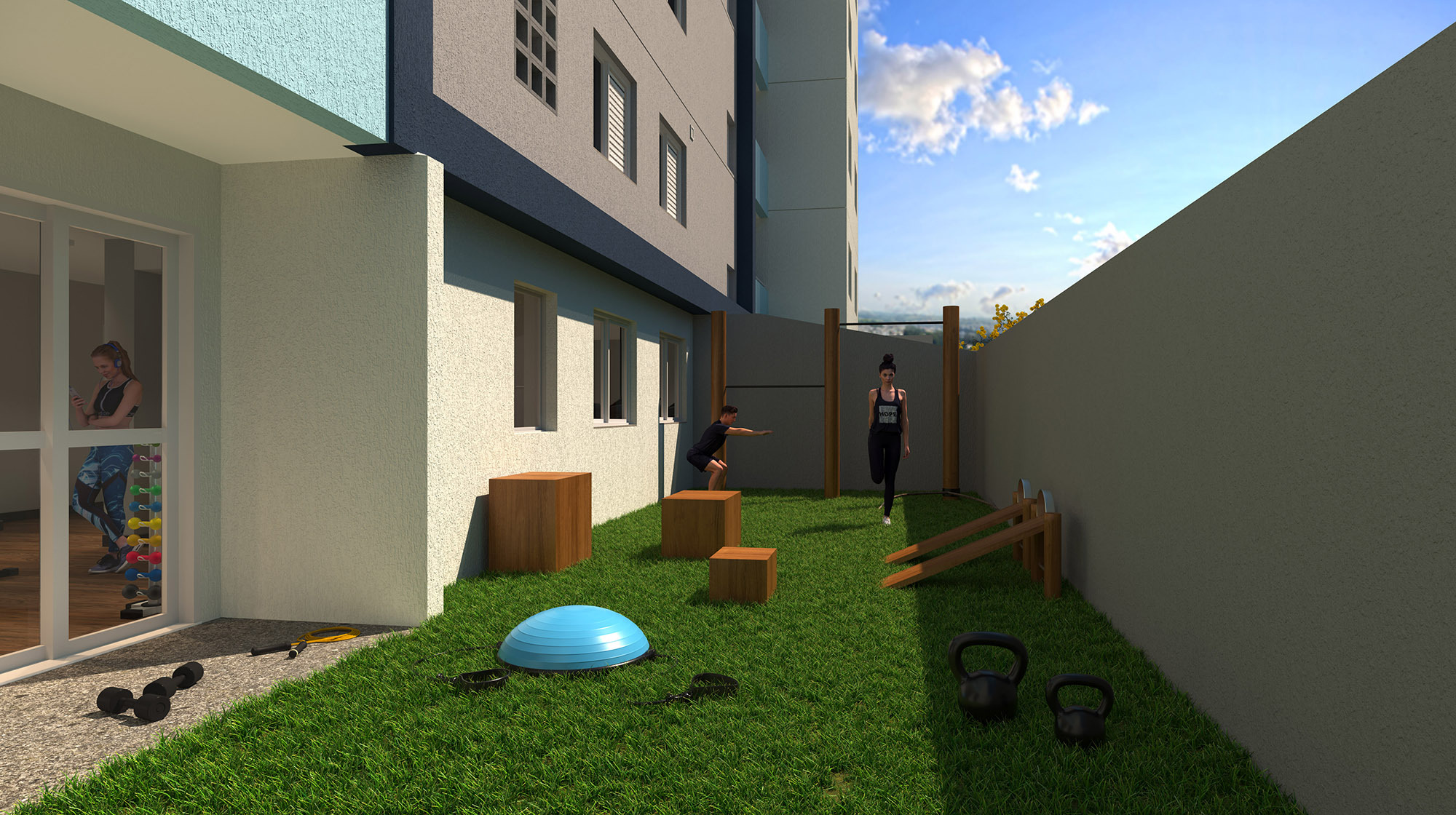 Residencial Multifamiliar de 2 quartos, 54m² no bairro Jardim Novo Ângulo, em Hortolândia | Eu Corretor