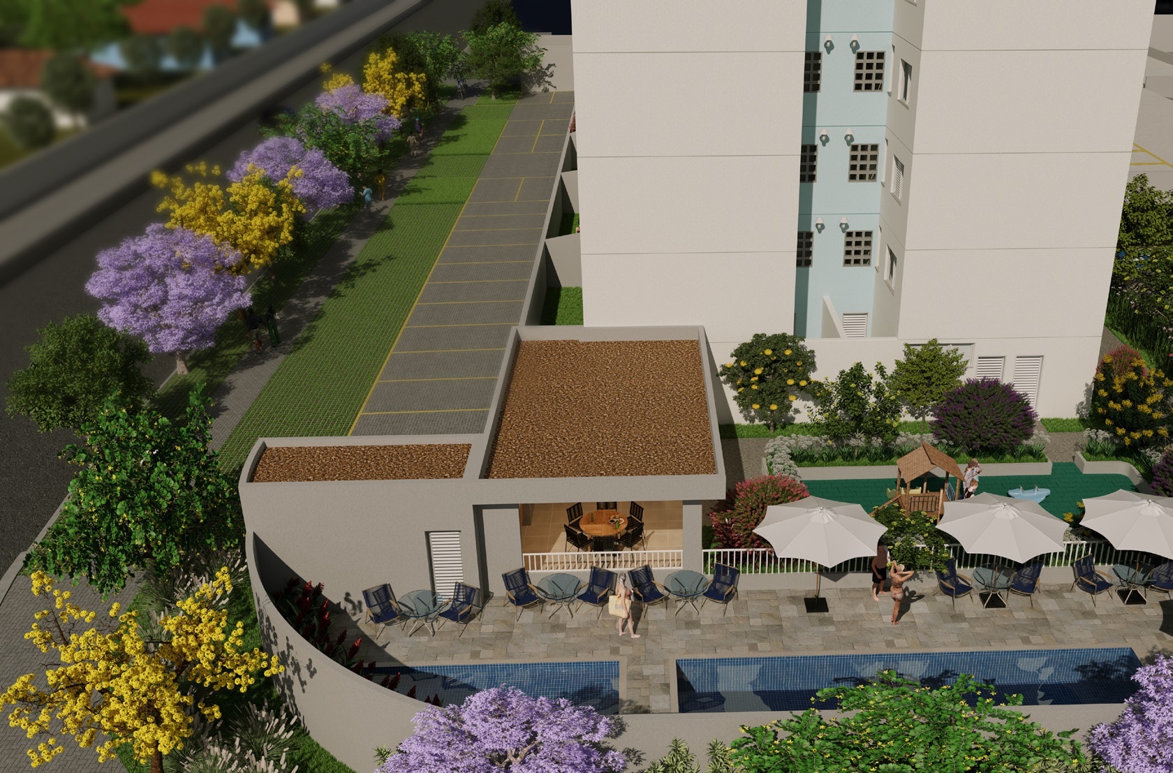 Residencial Multifamiliar de 2 quartos, 54m² no bairro Jardim Novo Ângulo, em Hortolândia | Eu Corretor