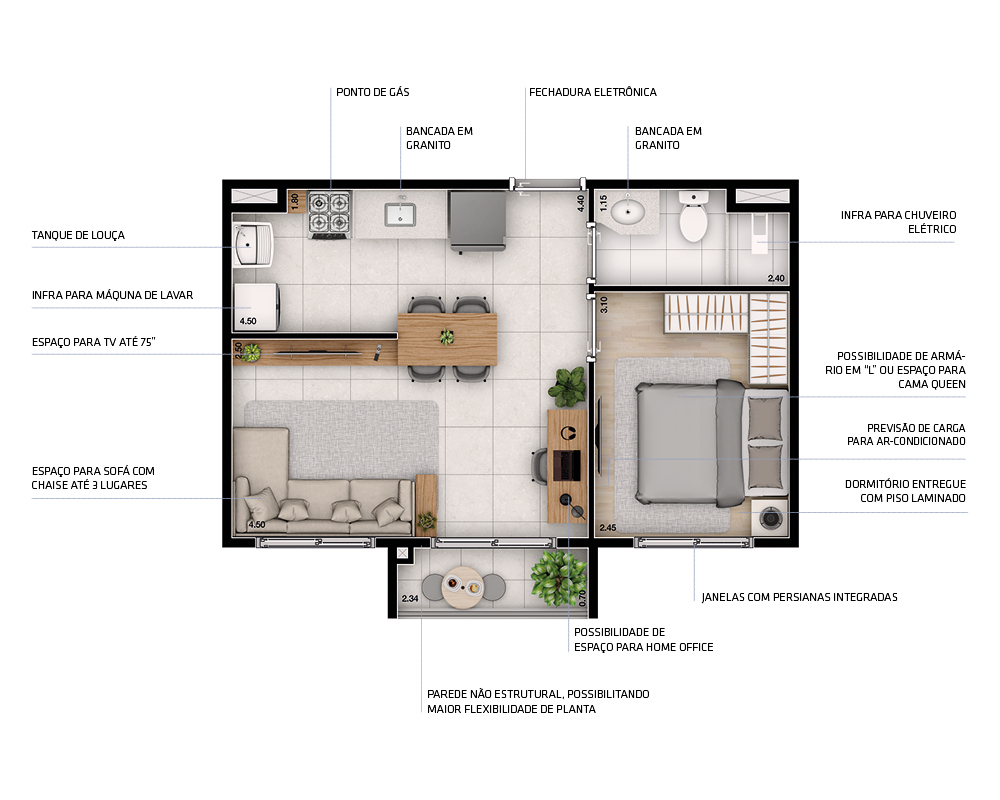 Connect Vila Sônia - Residencial Connect Vila Sônia - Residencial