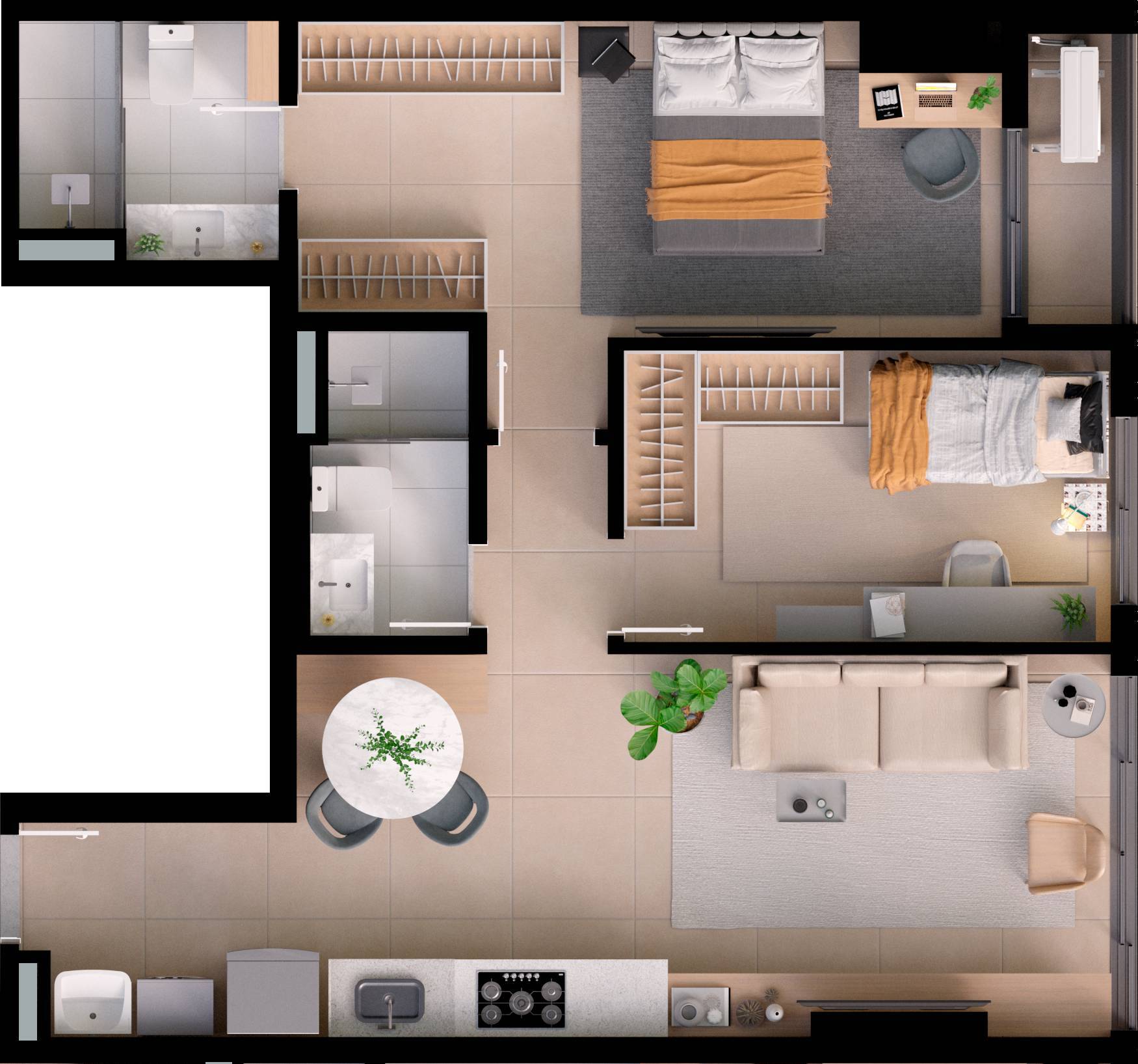 Naturia Viver Parque Flamboyant - GPL