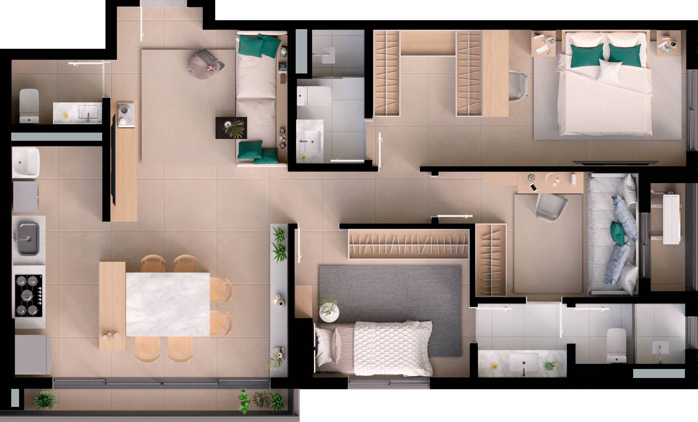 Naturia Viver Parque Flamboyant - GPL