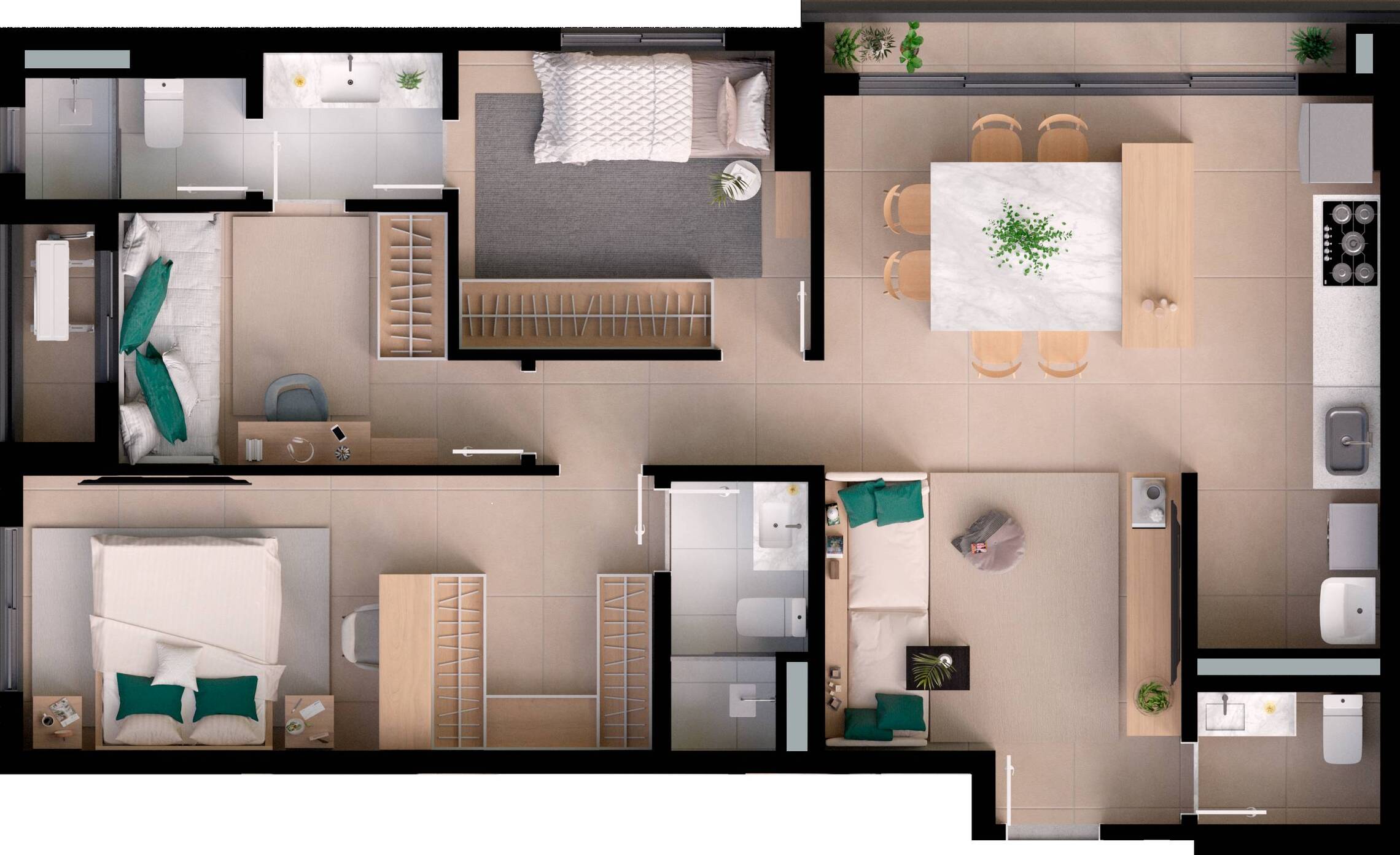 Naturia Viver Parque Flamboyant - GPL