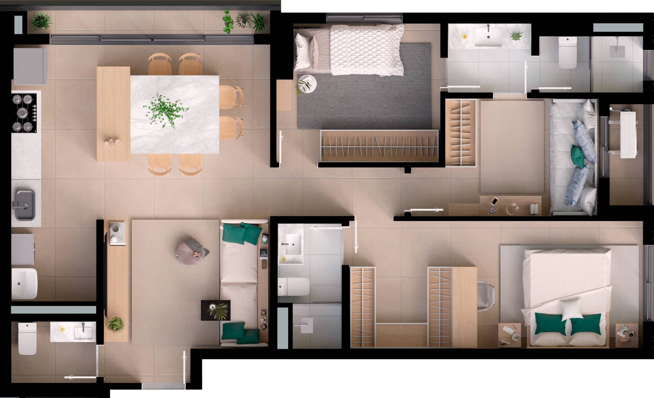 Naturia Viver Parque Flamboyant - GPL