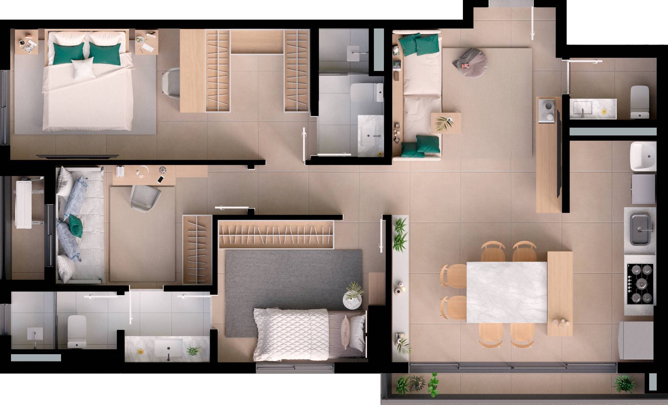 Naturia Viver Parque Flamboyant - GPL