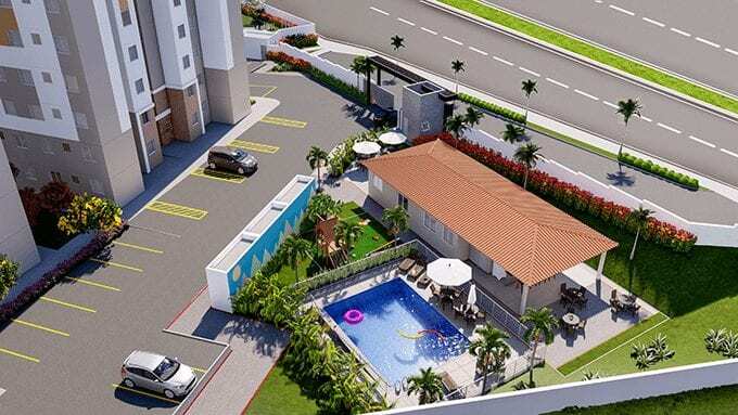 Residencial Multifamiliar de 2 quartos, 55m² no bairro Loteamento Jardim das Estâncias, em Sumaré | Eu Corretor