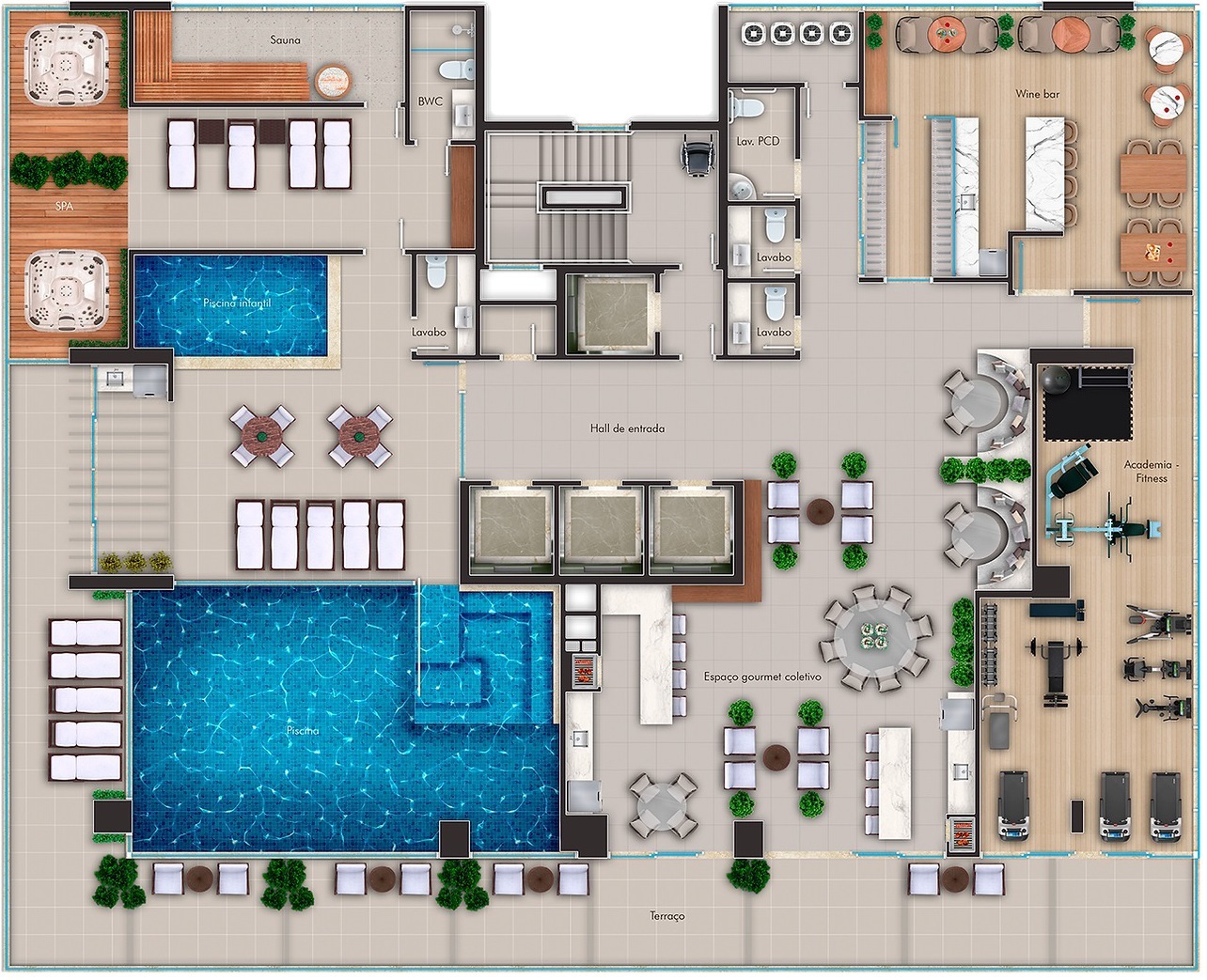Pavimento rooftop