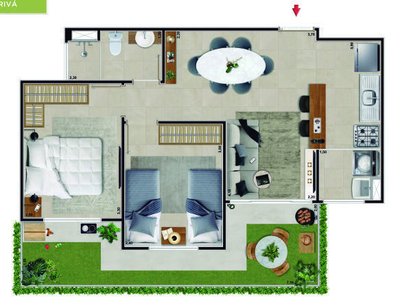Olinda Ellis Residencial Jerivá - Fase 2 Olinda Ellis Residencial Jerivá - Fase 2