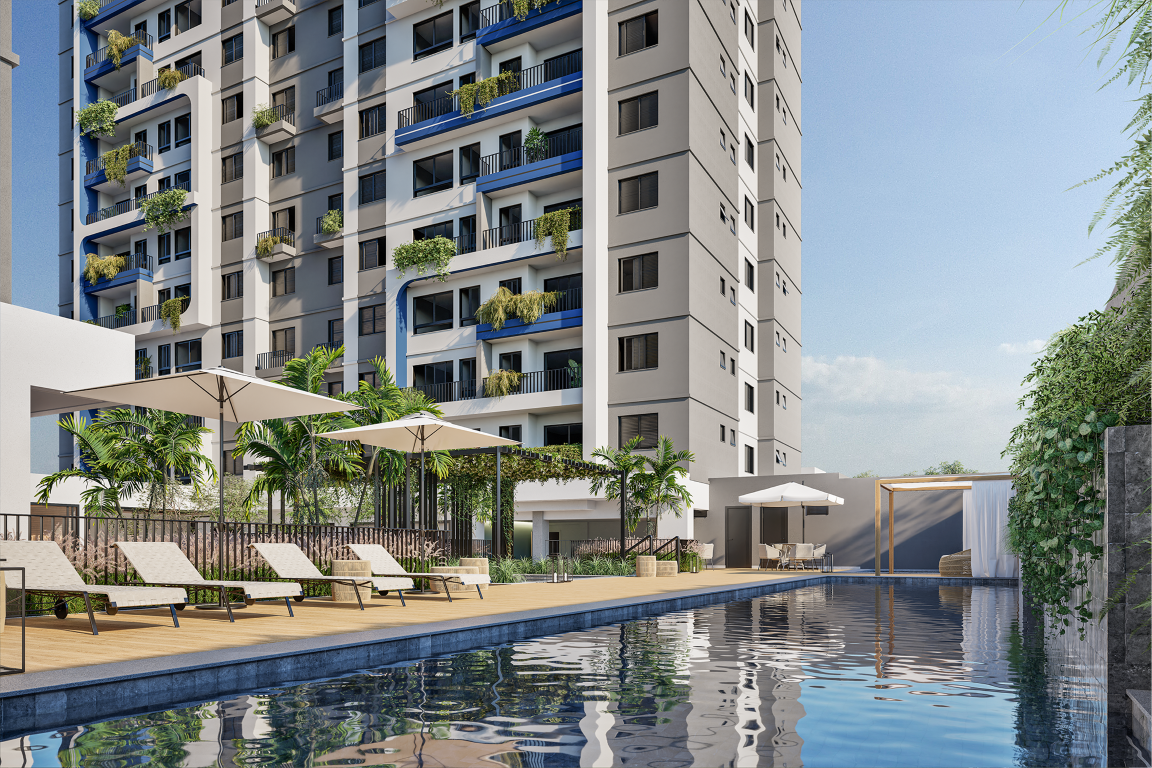 Residencial Multifamiliar de 2 quartos, 53m² no bairro Parque Primavera, em Aparecida de Goiânia | Eu Corretor