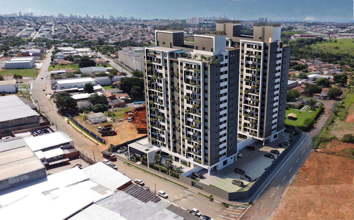 Residencial Multifamiliar de 2 quartos, 53m² no bairro Parque Primavera, em Aparecida de Goiânia | Eu Corretor