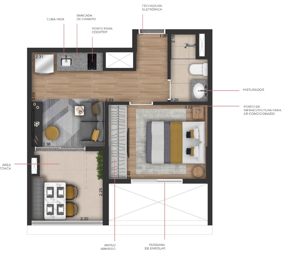 MOD Pinheiros - Residencial