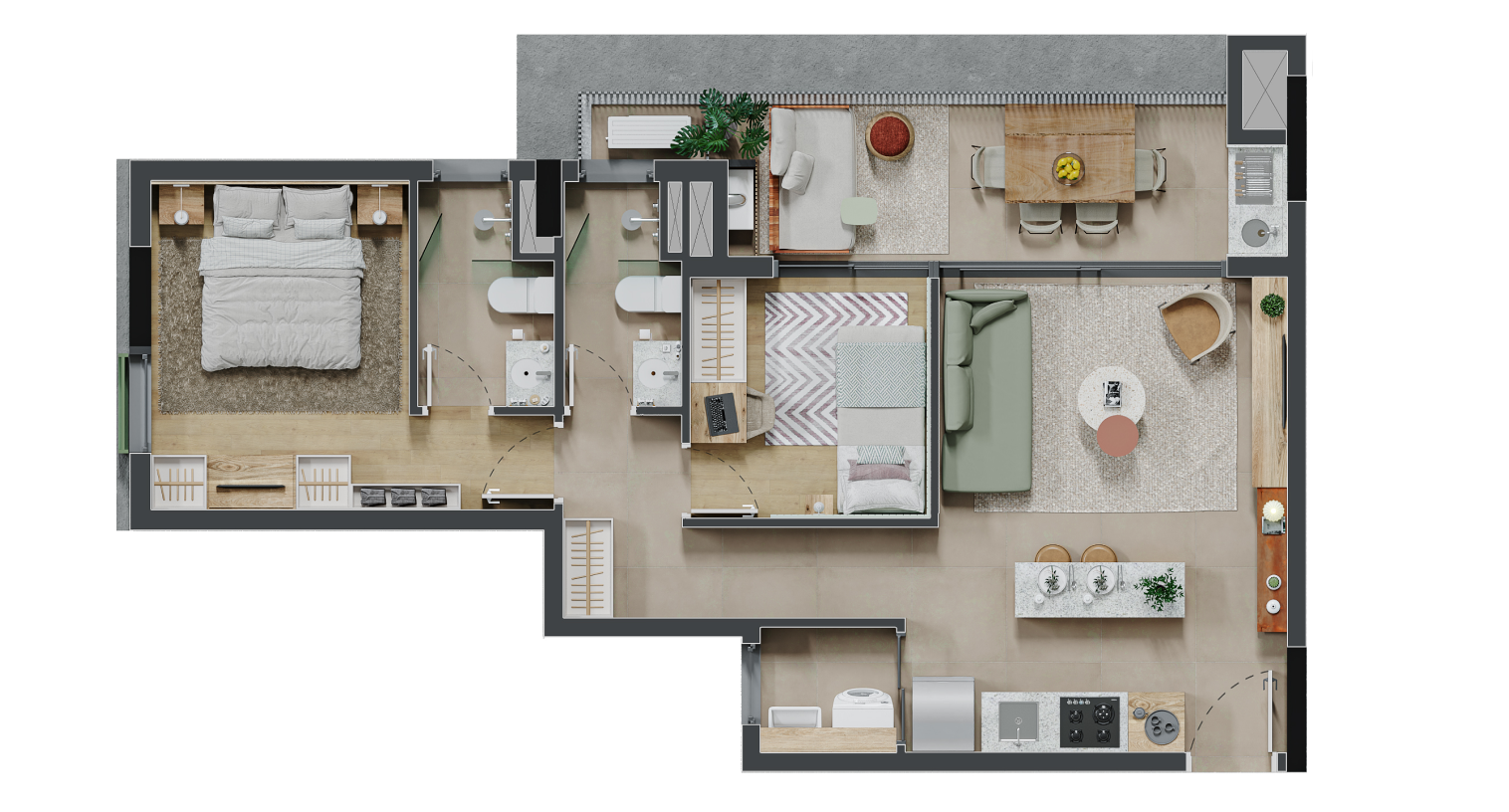 Nest Vila Ipojuca - Residencial