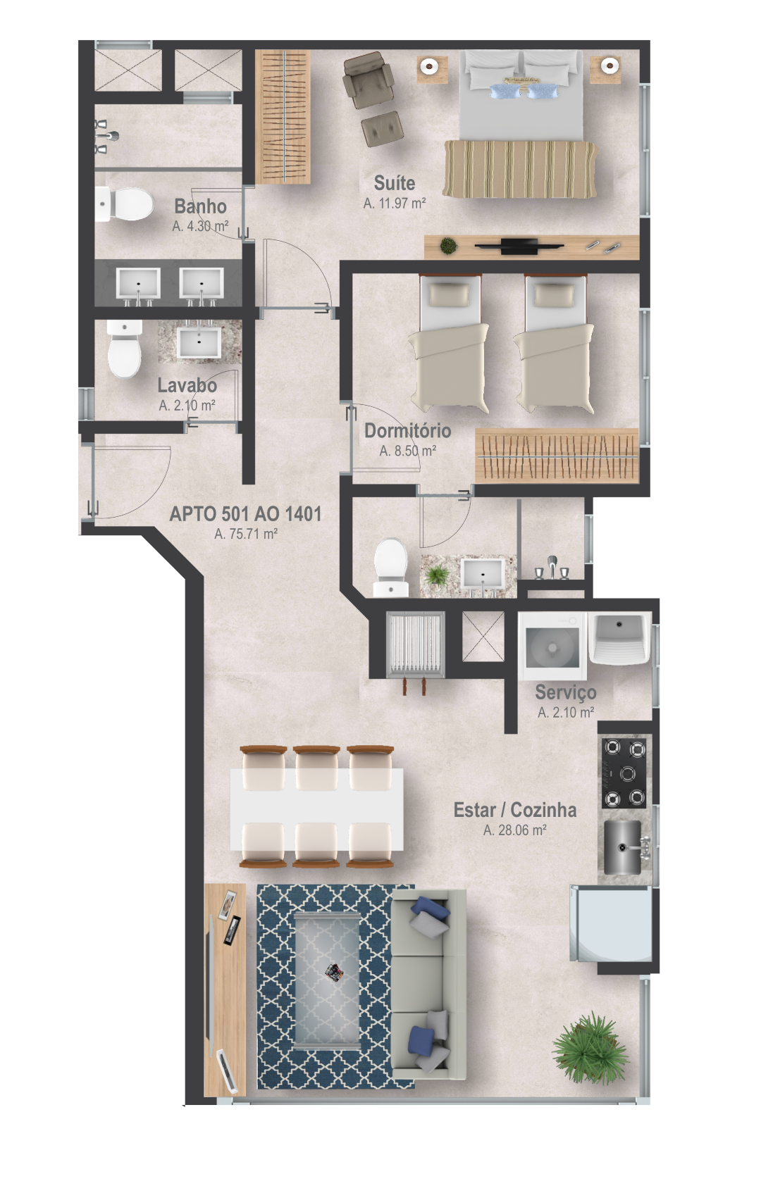 Liberty Residence - Super Construtora
