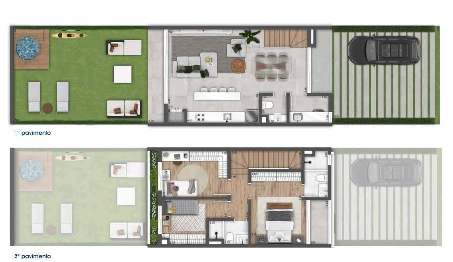 Gaia Atlântida - Casas