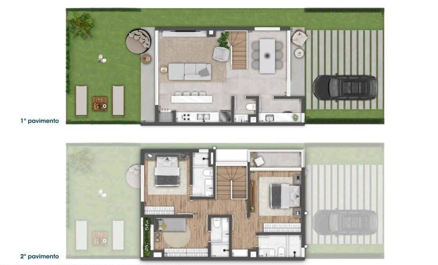 Gaia Atlântida - Casas