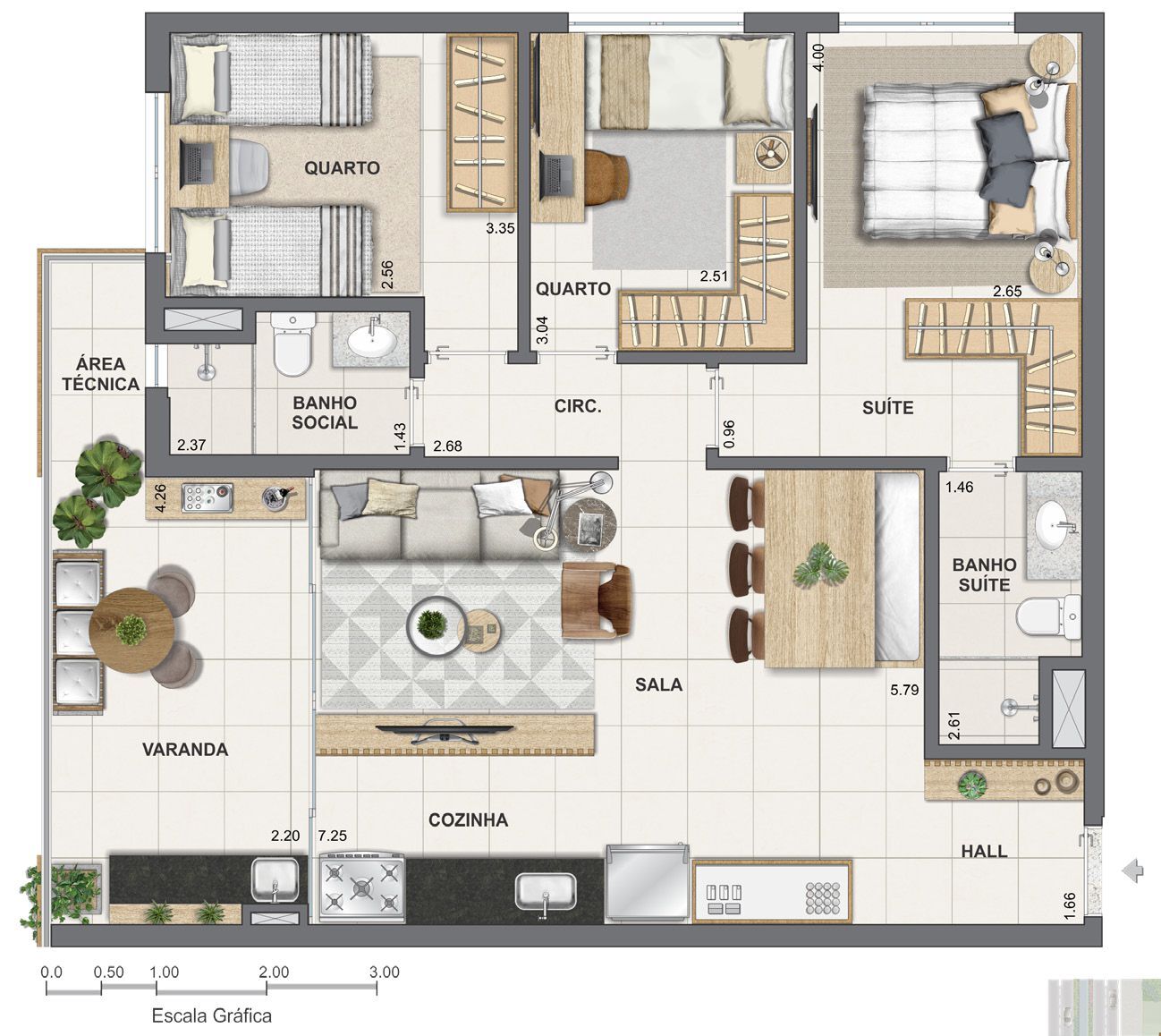 Kauai Pontal Oceânico - Residencial