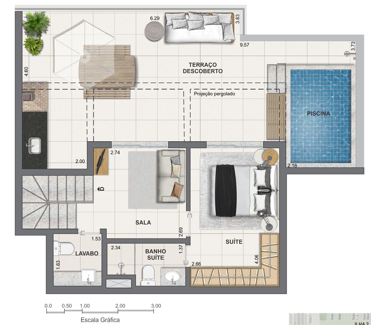 Kauai Pontal Oceânico - Residencial