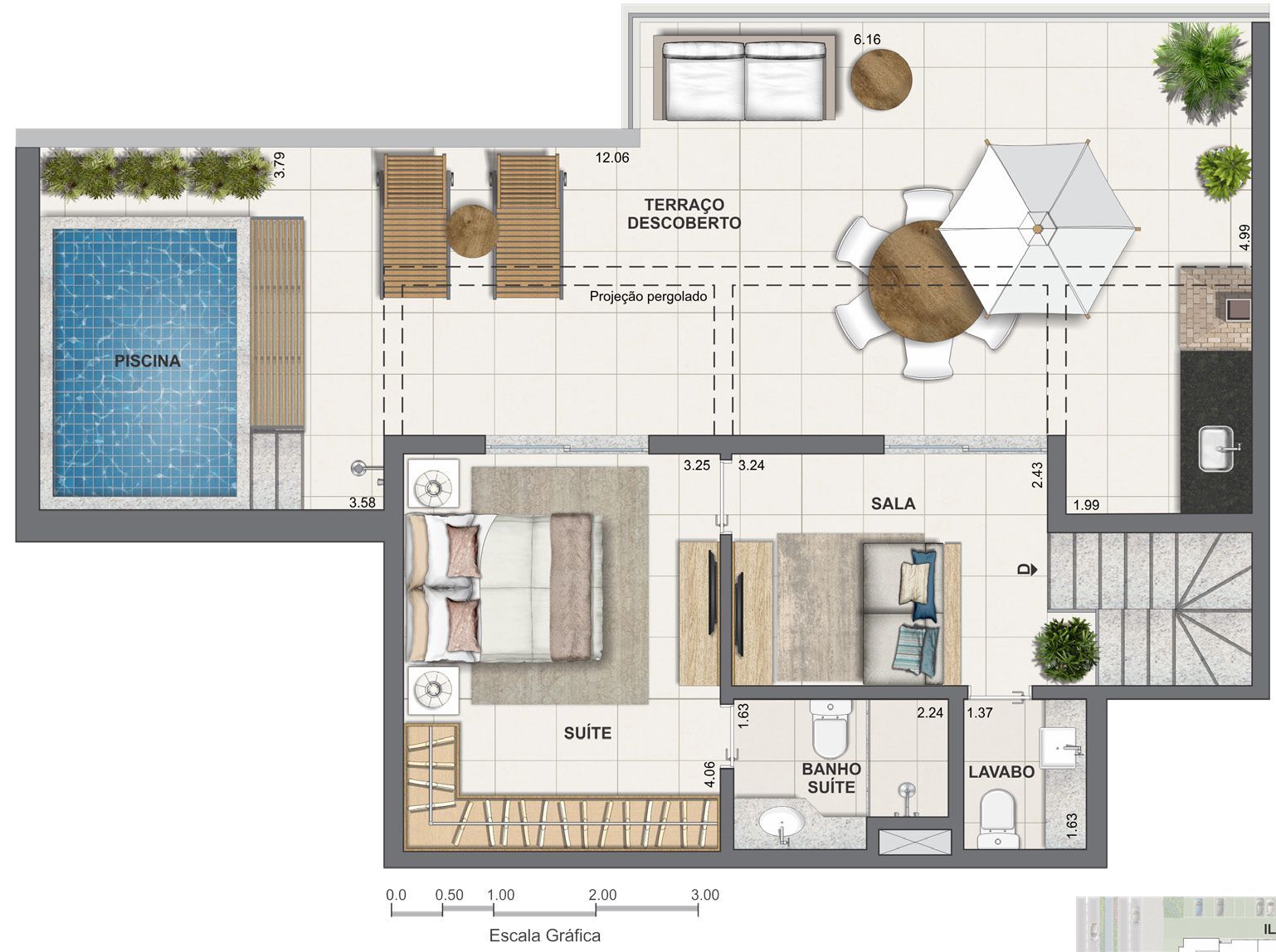 Kauai Pontal Oceânico - Residencial