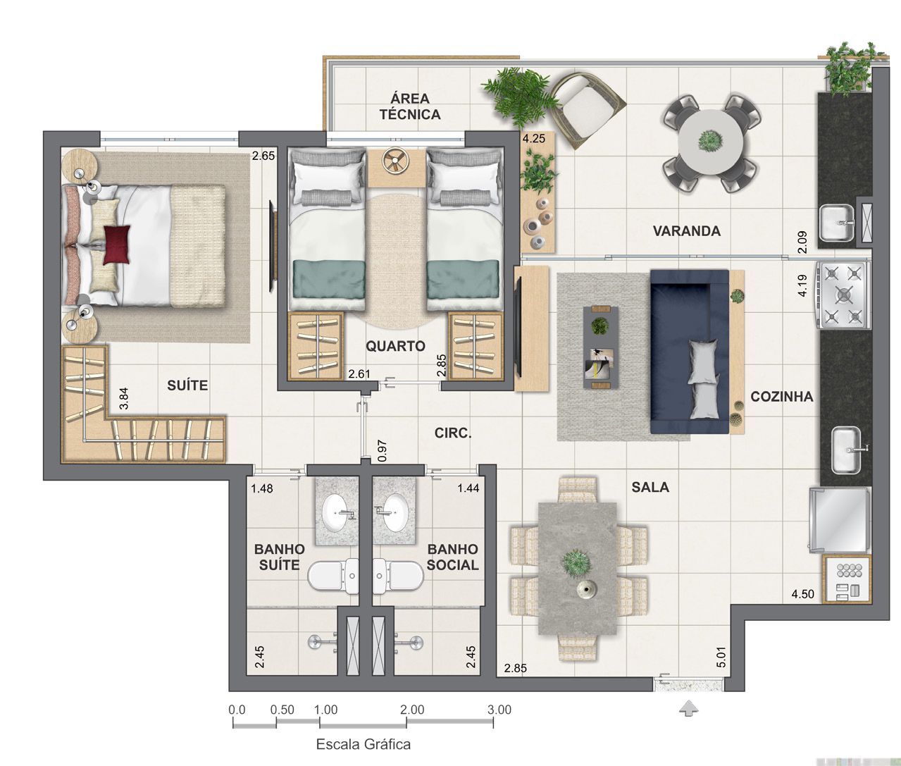 Kauai Pontal Oceânico - Residencial