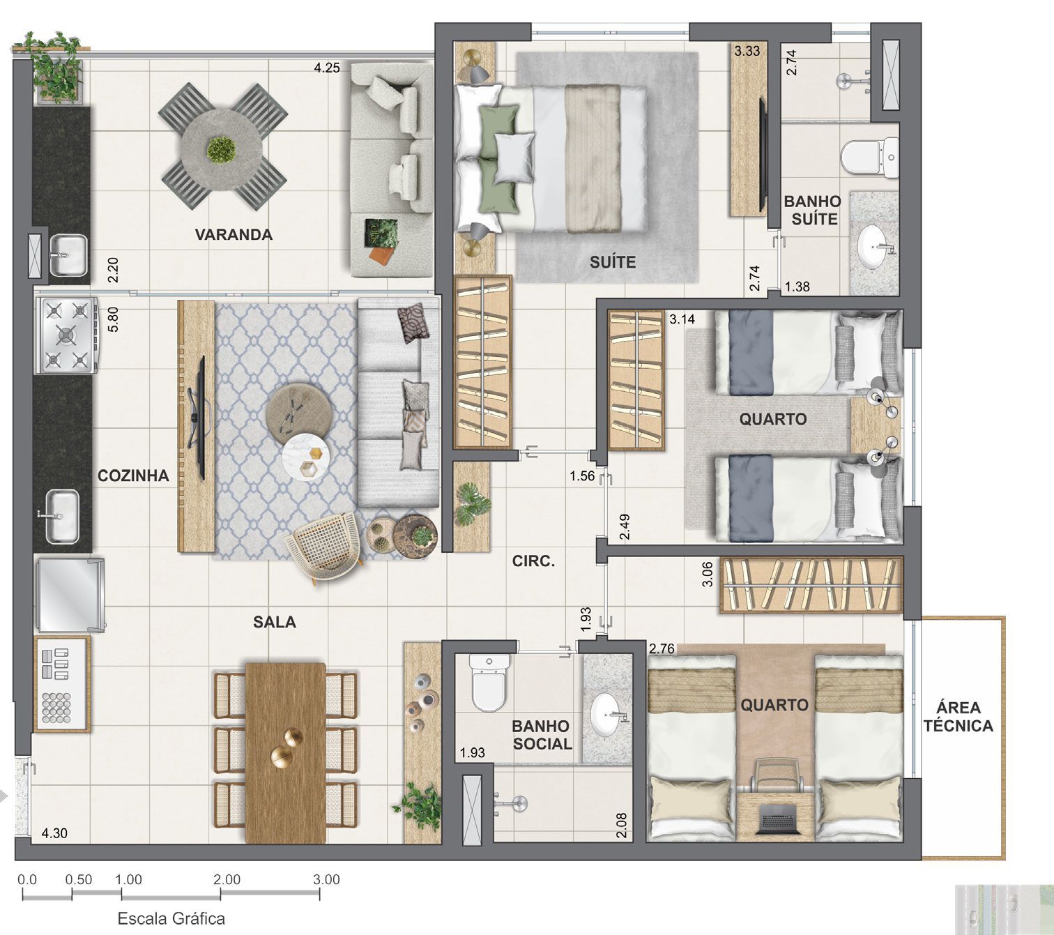 Kauai Pontal Oceânico - Residencial