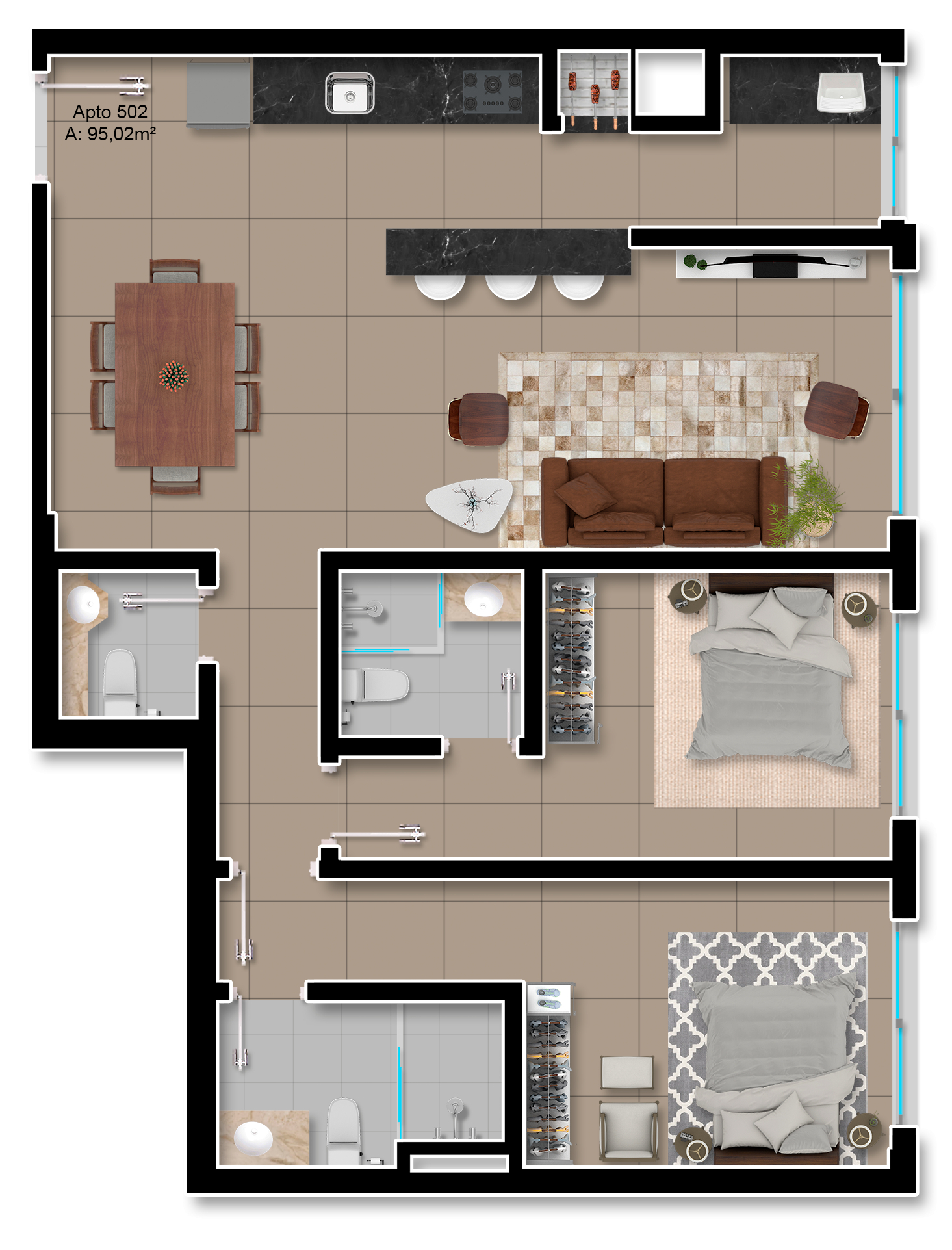 Del Paine - Nazale RS Litoral Del Paine - Nazale RS Litoral