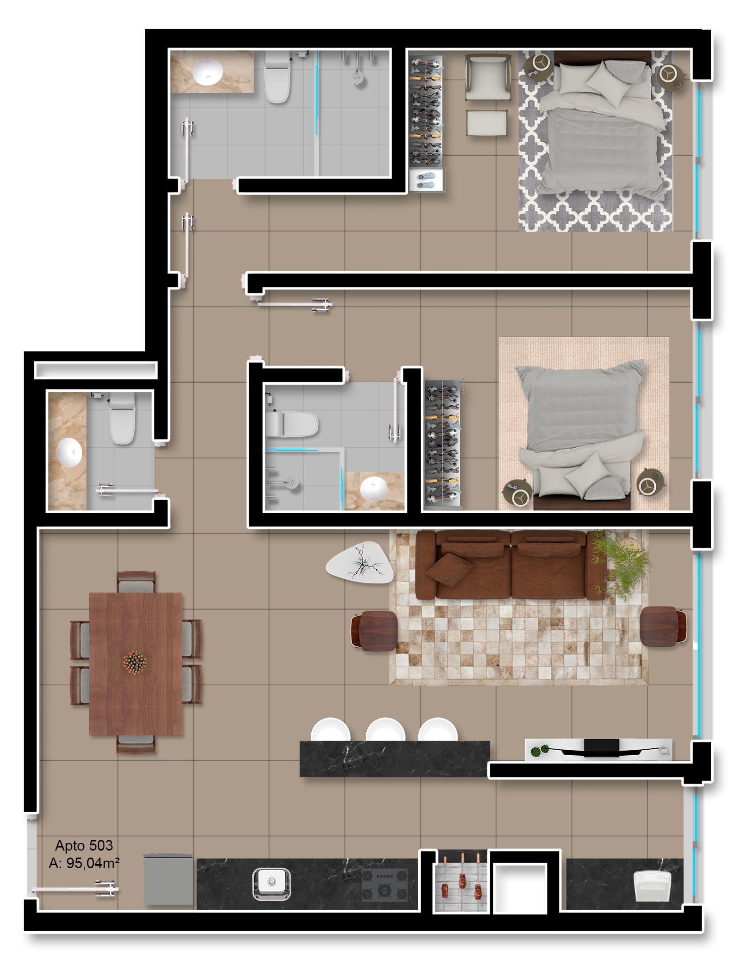 Del Paine - Nazale RS Litoral Del Paine - Nazale RS Litoral