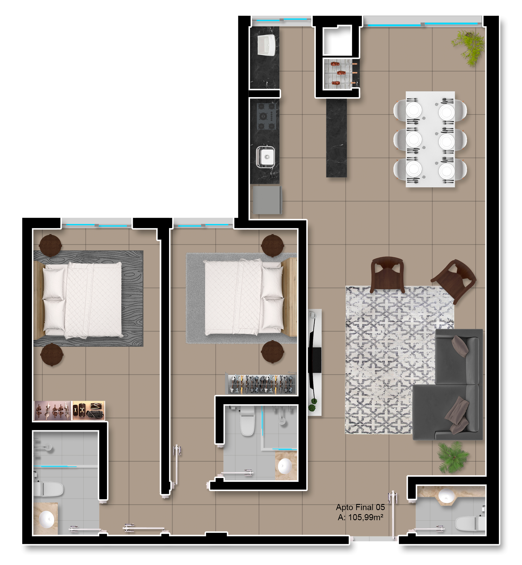 Del Paine - Nazale RS Litoral Del Paine - Nazale RS Litoral