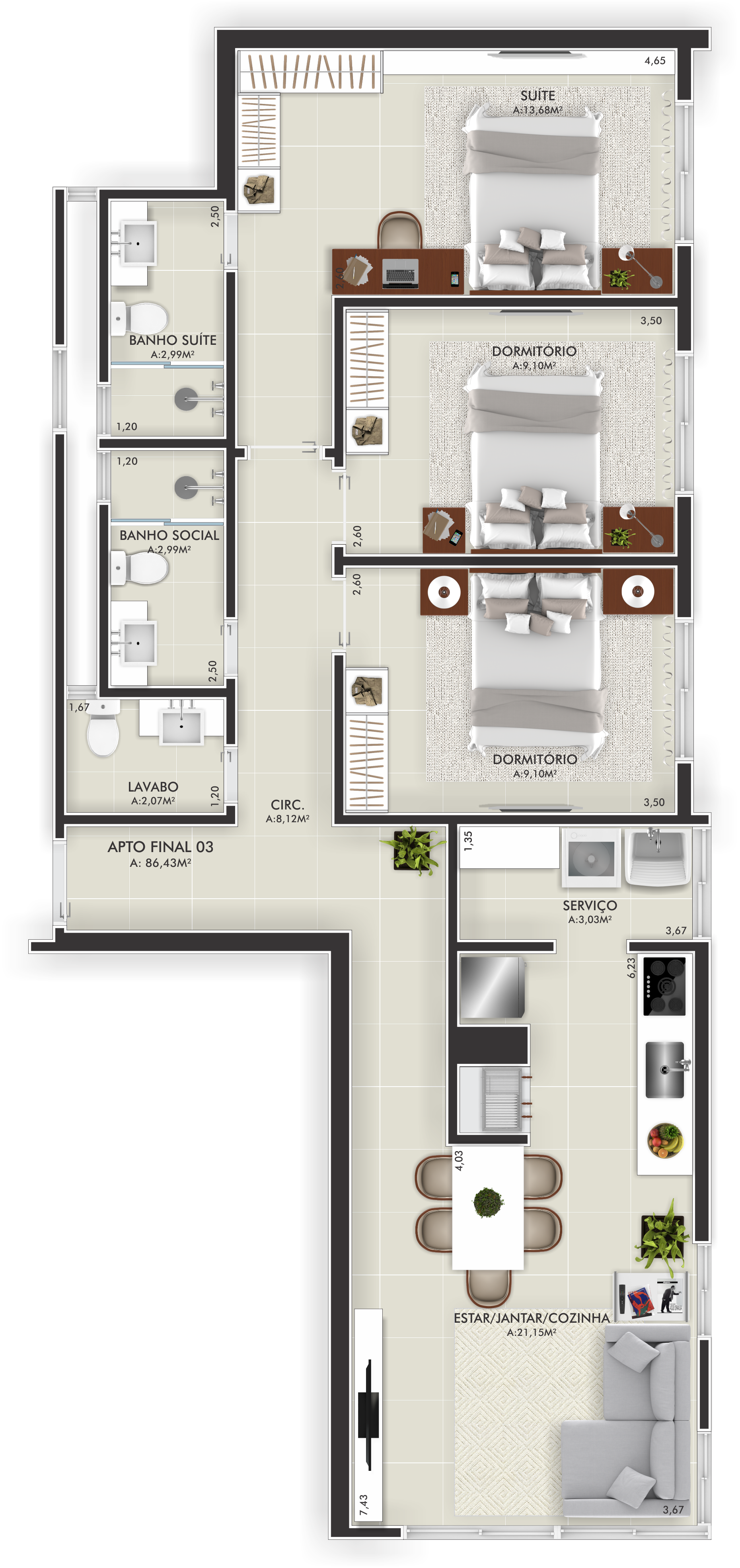 Ilha Bella - Jacobus Construtora