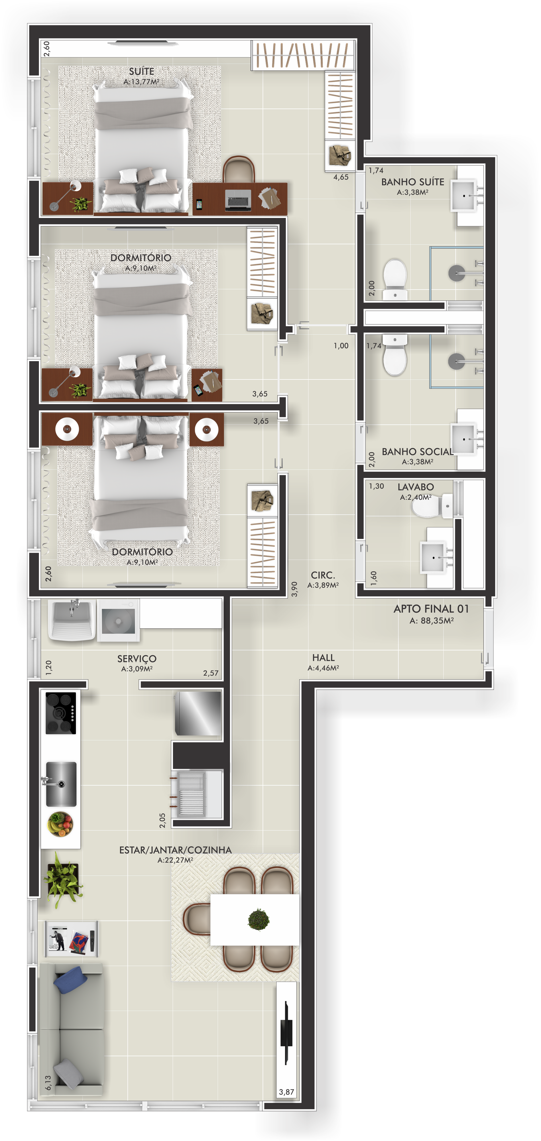 Ilha Bella - Jacobus Construtora