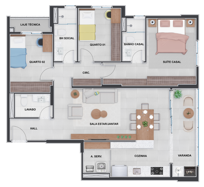 Sunset - Residencial Sunset - Residencial