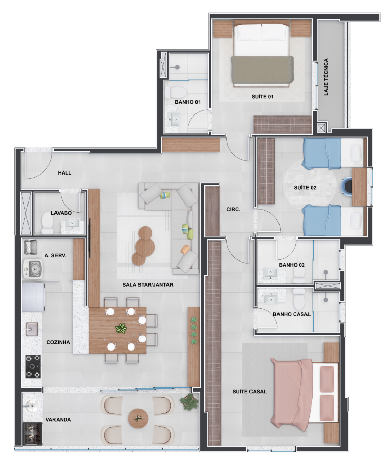 Sunset - Residencial Sunset - Residencial