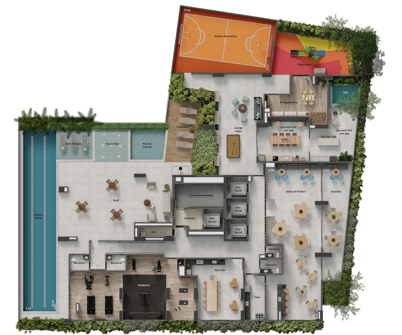 Alameda Areião - Terral