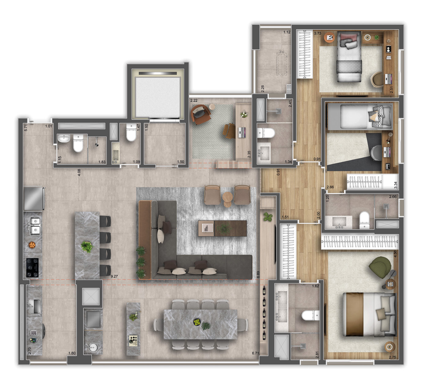 Gaia Ibirapuera - Residencial Gaia Ibirapuera - Residencial