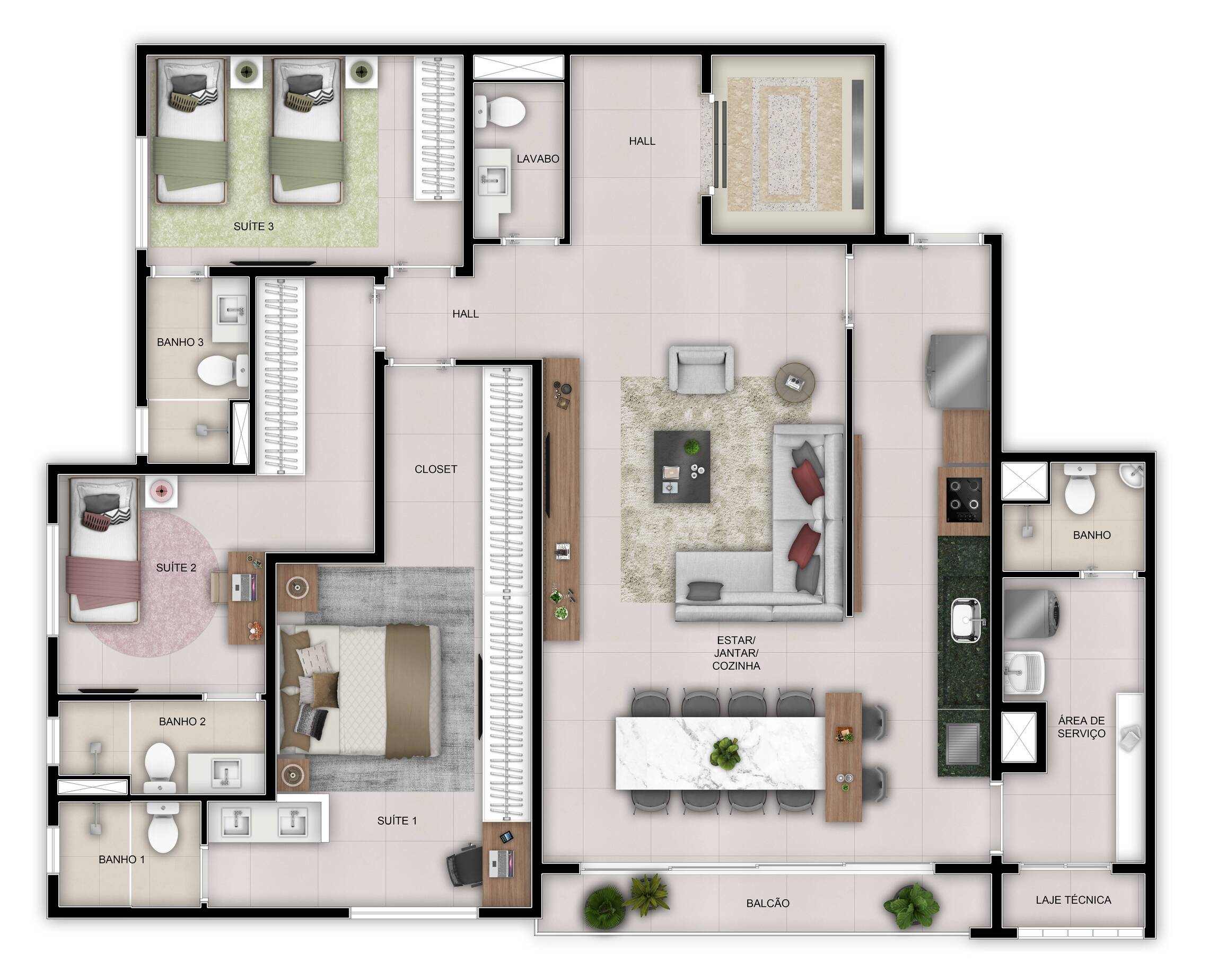 Wide Praça do Sol - EBM GO