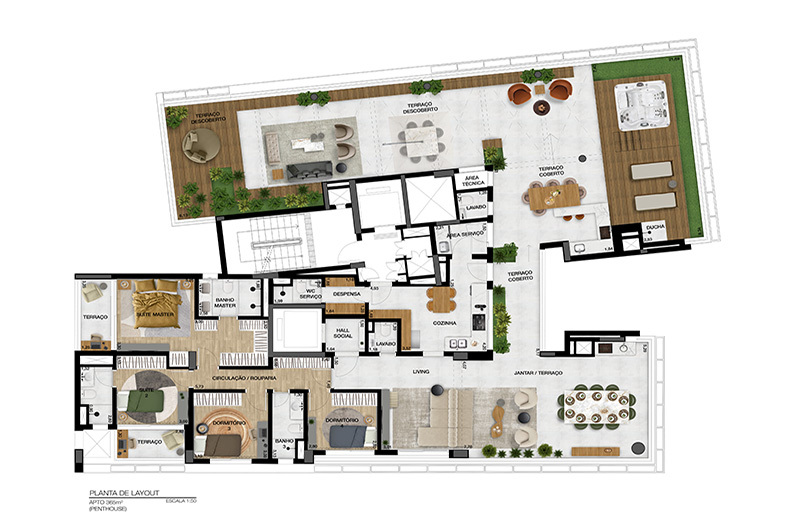 Praça Mário Fontana - Dois Continentes Praça Mário Fontana - Dois Continentes