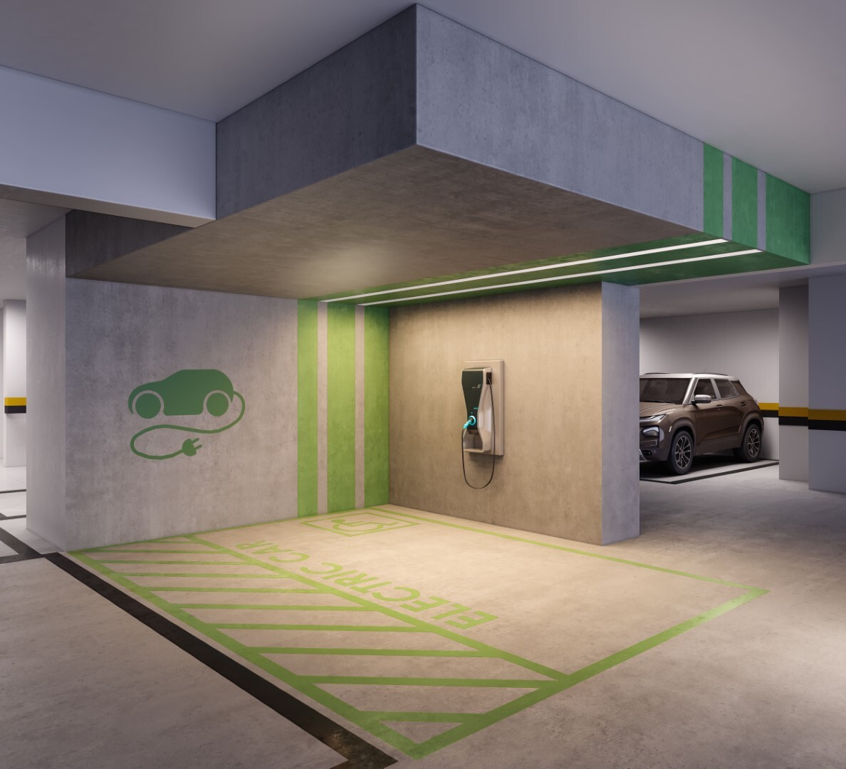 Tomada carro eletrico