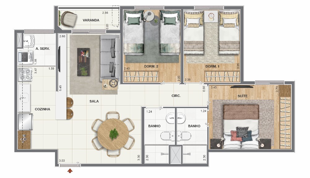 Orla Recreio Reserva - Cury RJ