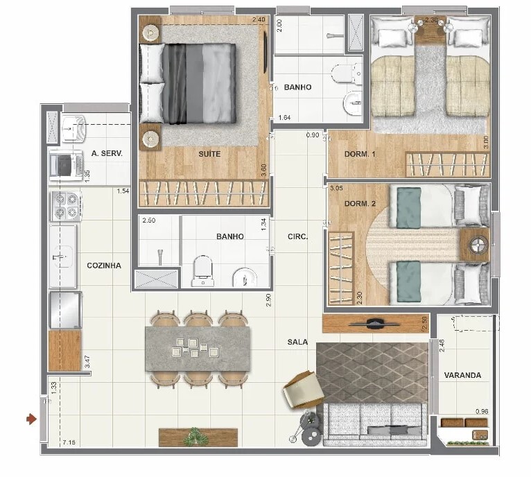 Orla Recreio Reserva - Cury RJ