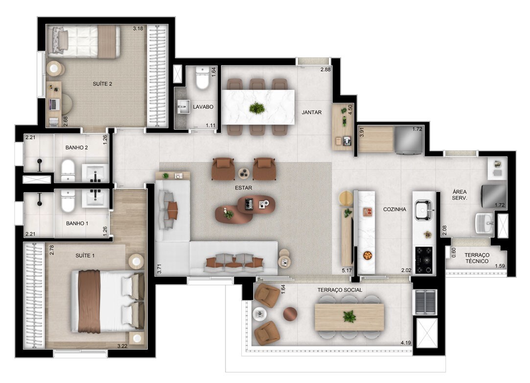 Luce Cambuí - Tegra SP Interior Luce Cambuí - Tegra SP Interior