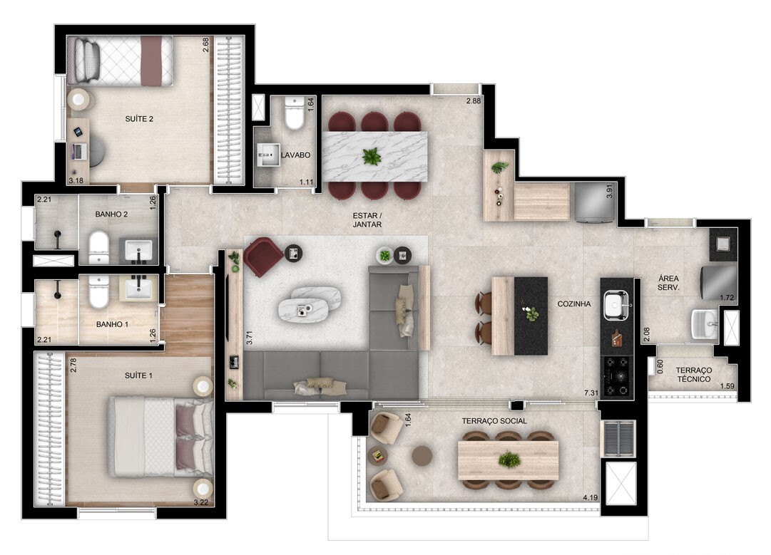 Luce Cambuí - Tegra SP Interior Luce Cambuí - Tegra SP Interior