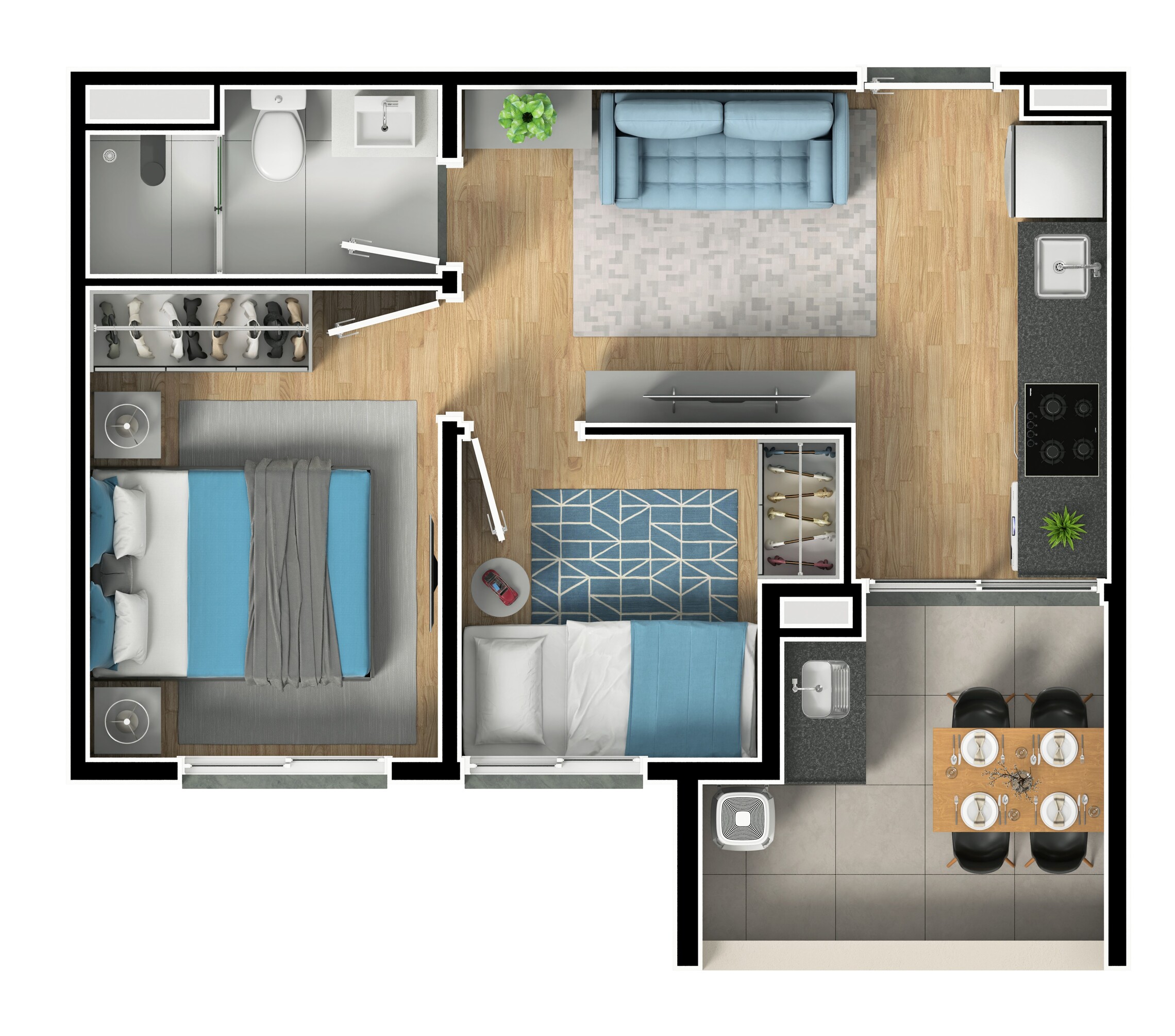 myID Guilhermina - Residencial