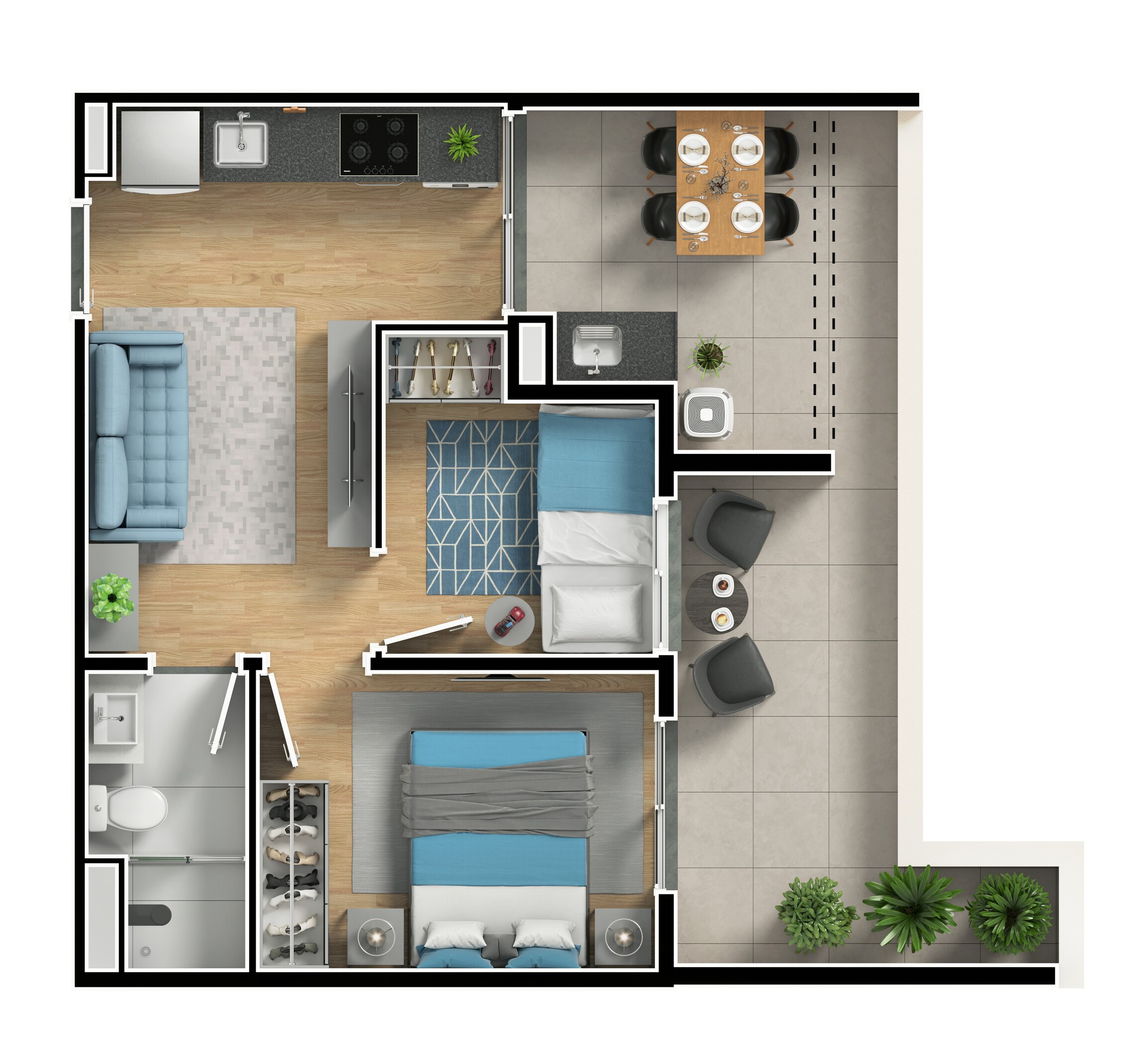 myID Guilhermina - Residencial