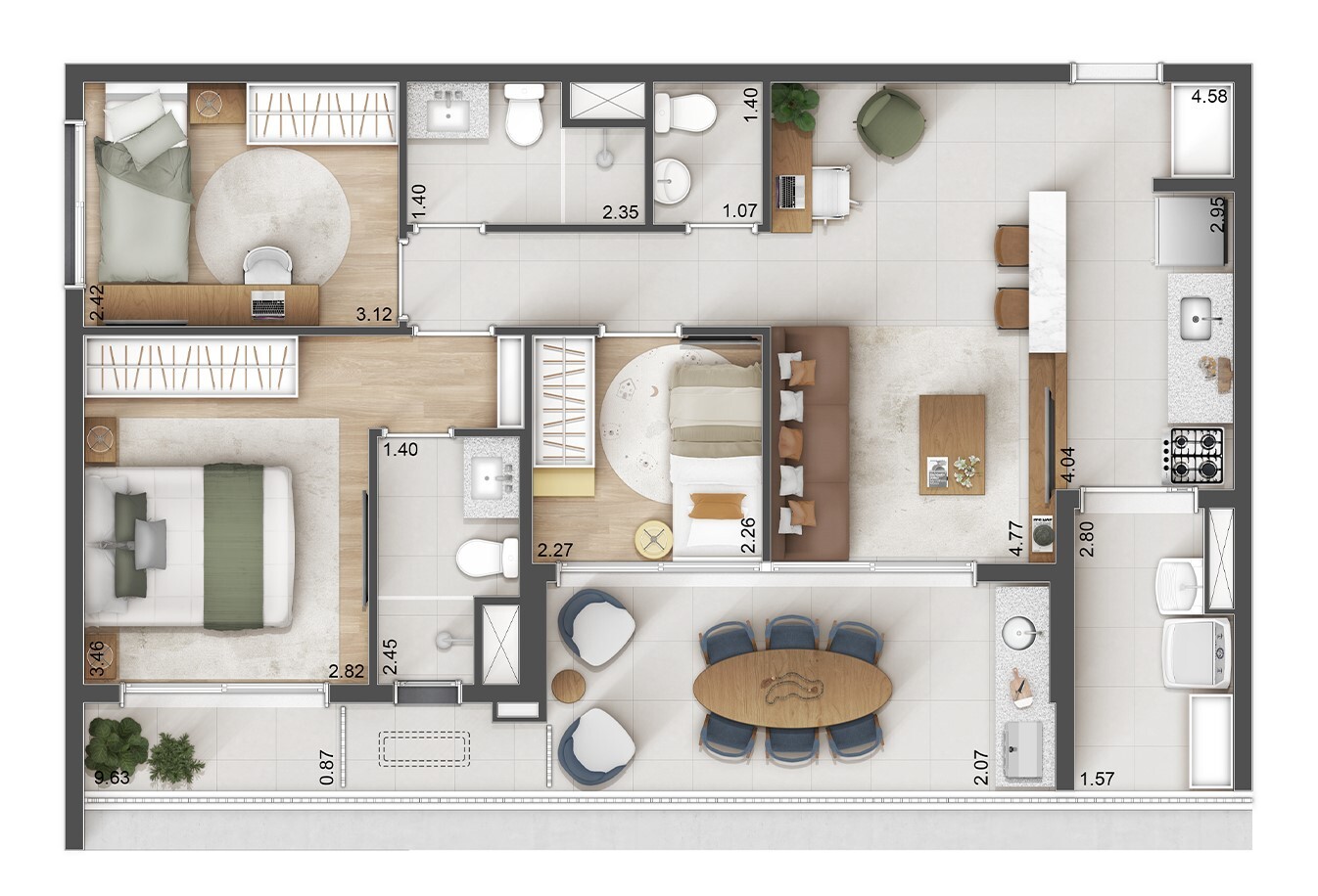 Voga Paulista - Residencial Voga Paulista - Residencial