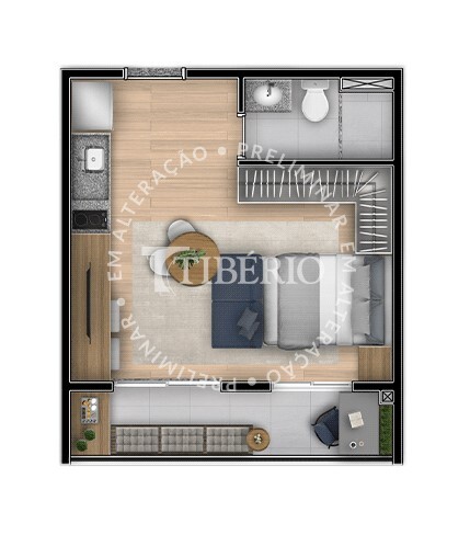 Studio à venda com 1 quarto, 1 banheiro e 22m² no Alto da Boa Vista, São Paulo (SP) — foto 8 de 13