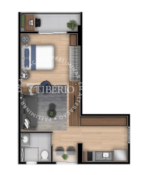Studio à venda com 1 quarto, 1 banheiro e 22m² no Alto da Boa Vista, São Paulo (SP) — foto 13 de 13