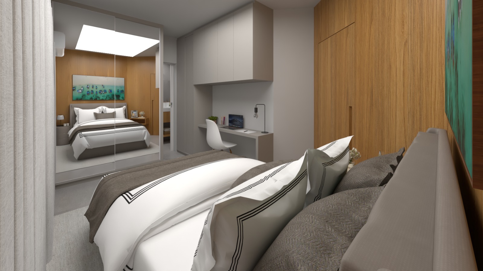 Dormitorio - cobertura 502