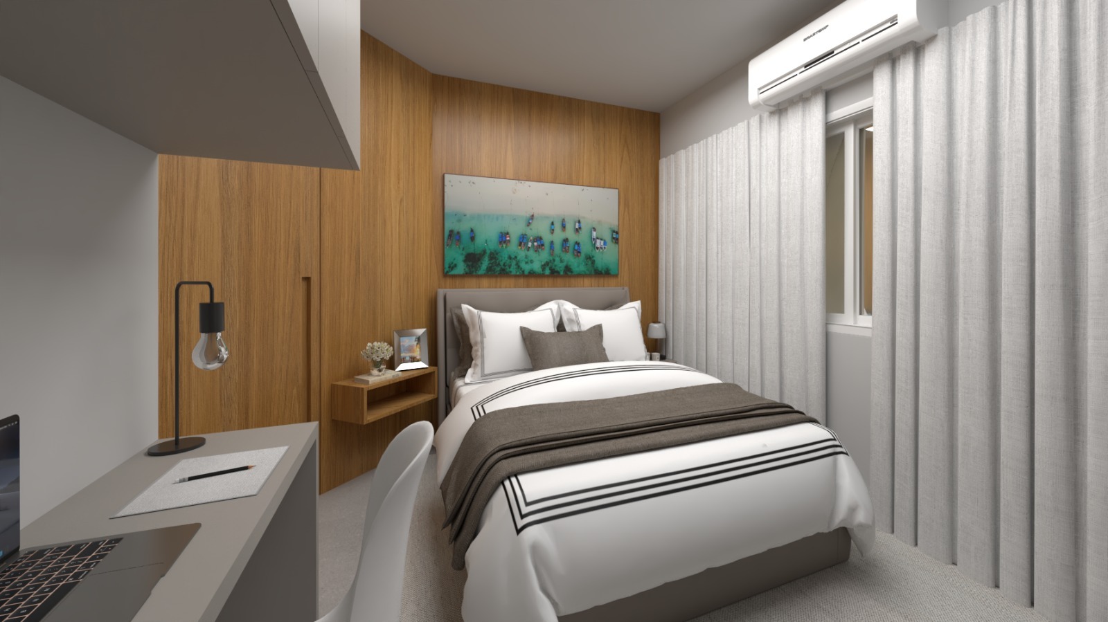 Dormitorio - cobertura 502