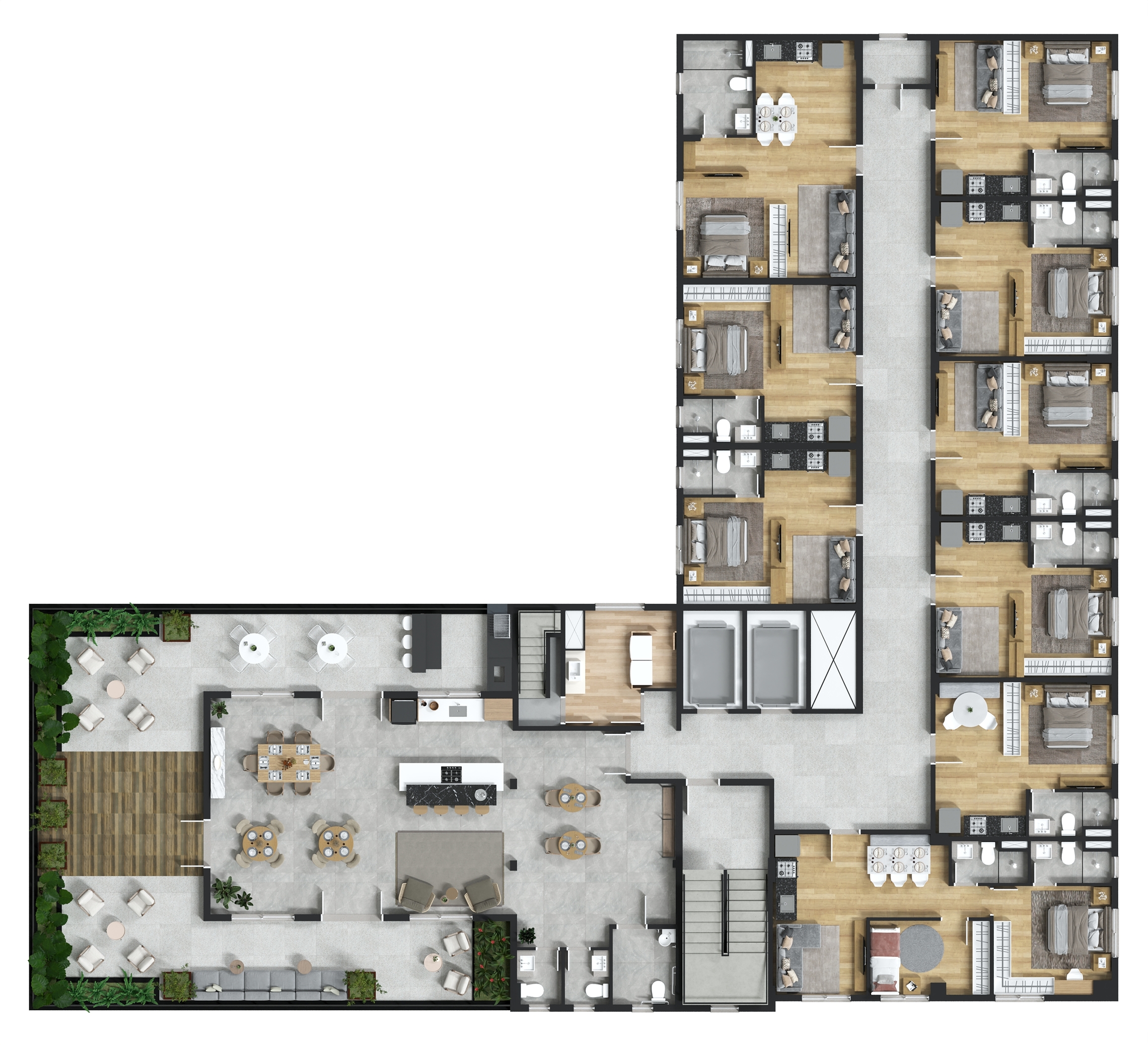 Pavimento rooftop