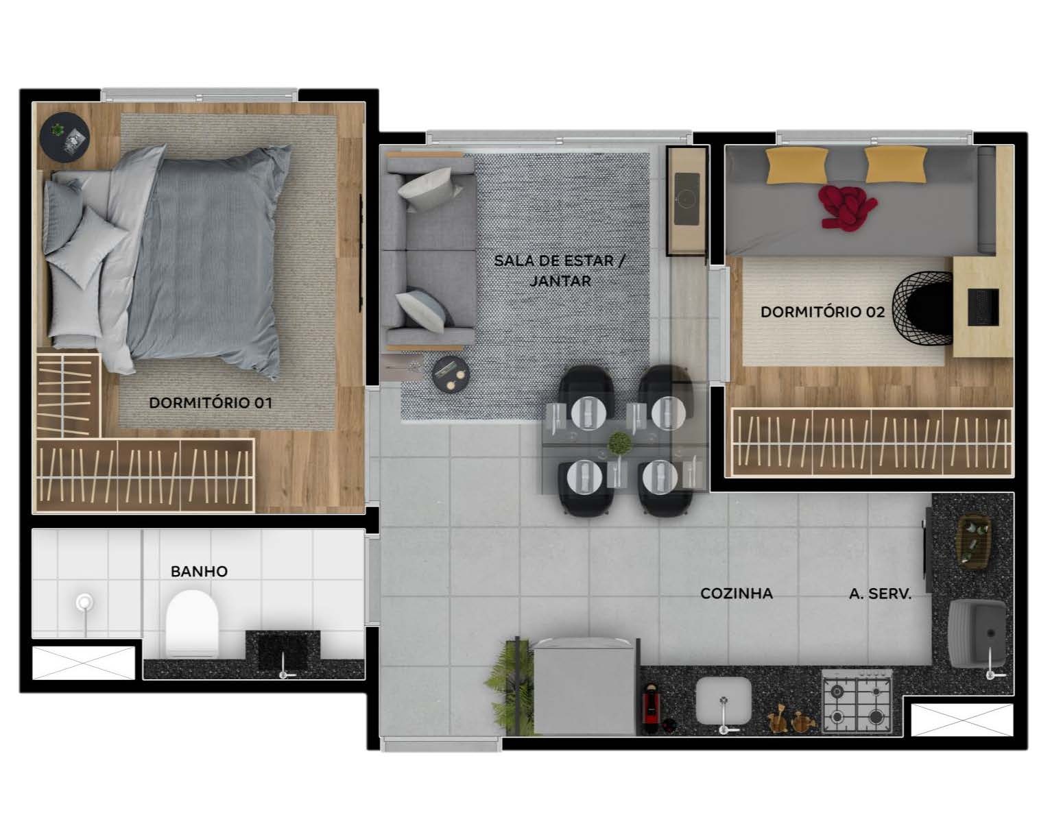 Viva City Jaraguá - Fase 1 Viva City Jaraguá - Fase 1