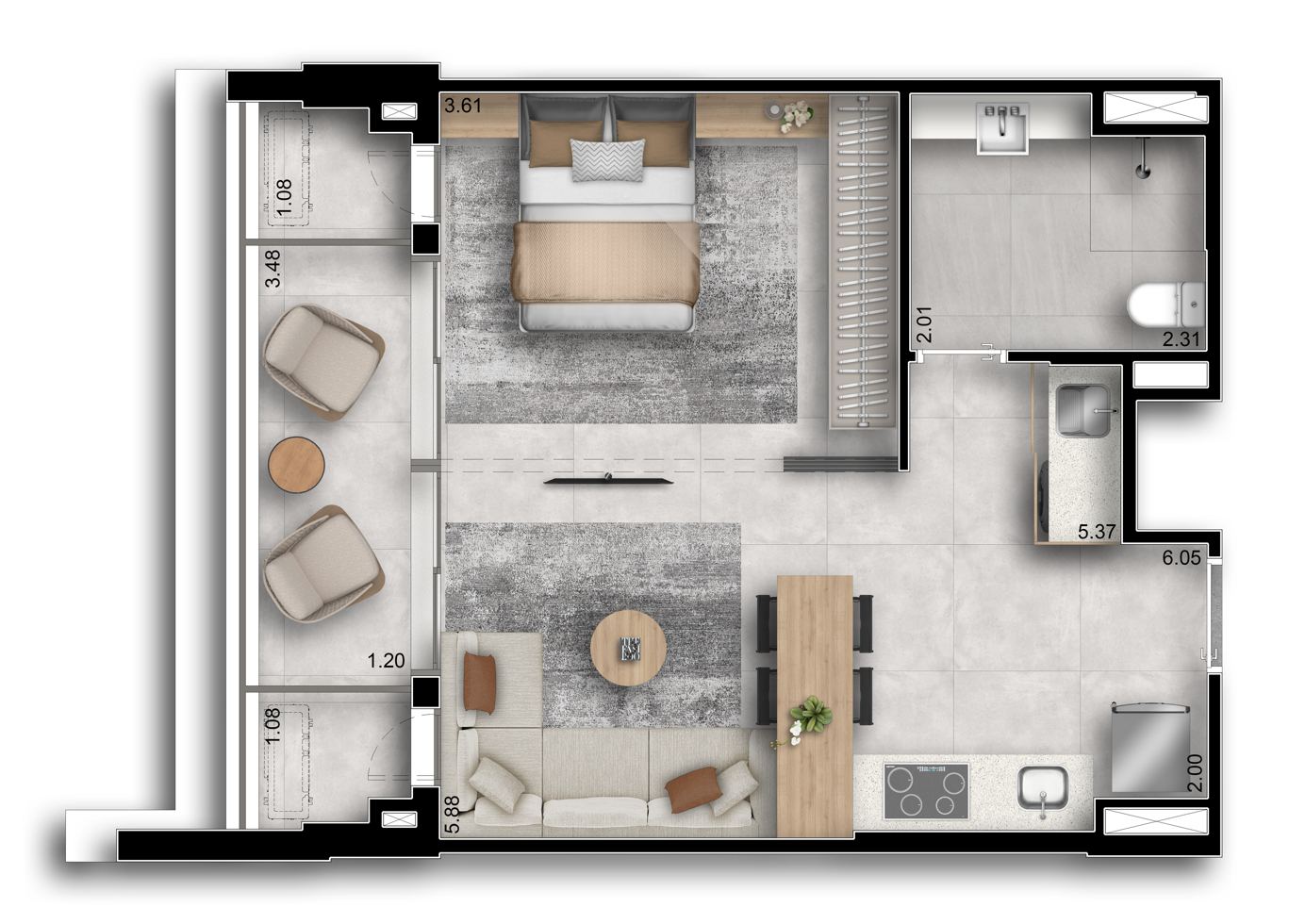 Inside Chácara Santo Antônio - Teixeira Duarte Inside Chácara Santo Antônio - Teixeira Duarte